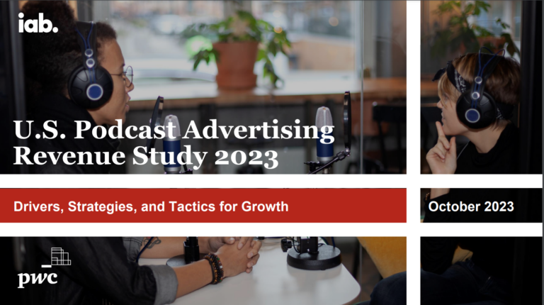 U.S. Podcast Advertising Revenue Study 2023: Drivers, Strategies, and Tactics for Growth